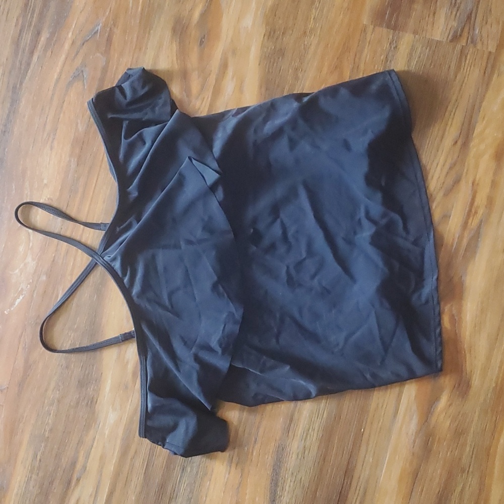 JustFab | Tankini Cold Shoulder Top